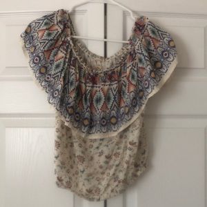 Hollister off the shoulder top